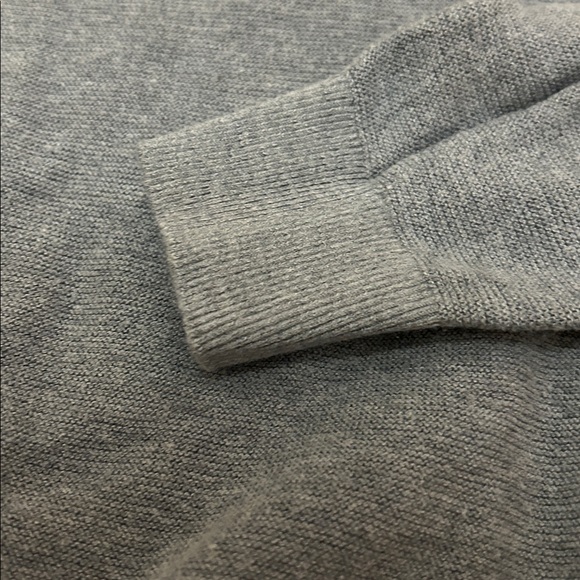 Oliver Charles Gray Sweater Organic Cotton SeaCell Knit Pullover size medium - Picture 6 of 9